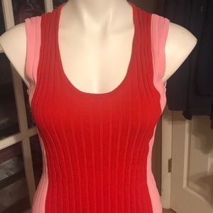 Sexy bodycon red/pink dress